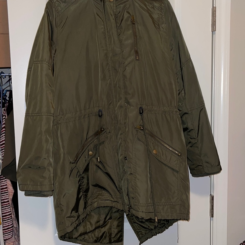 Green Winter Coat